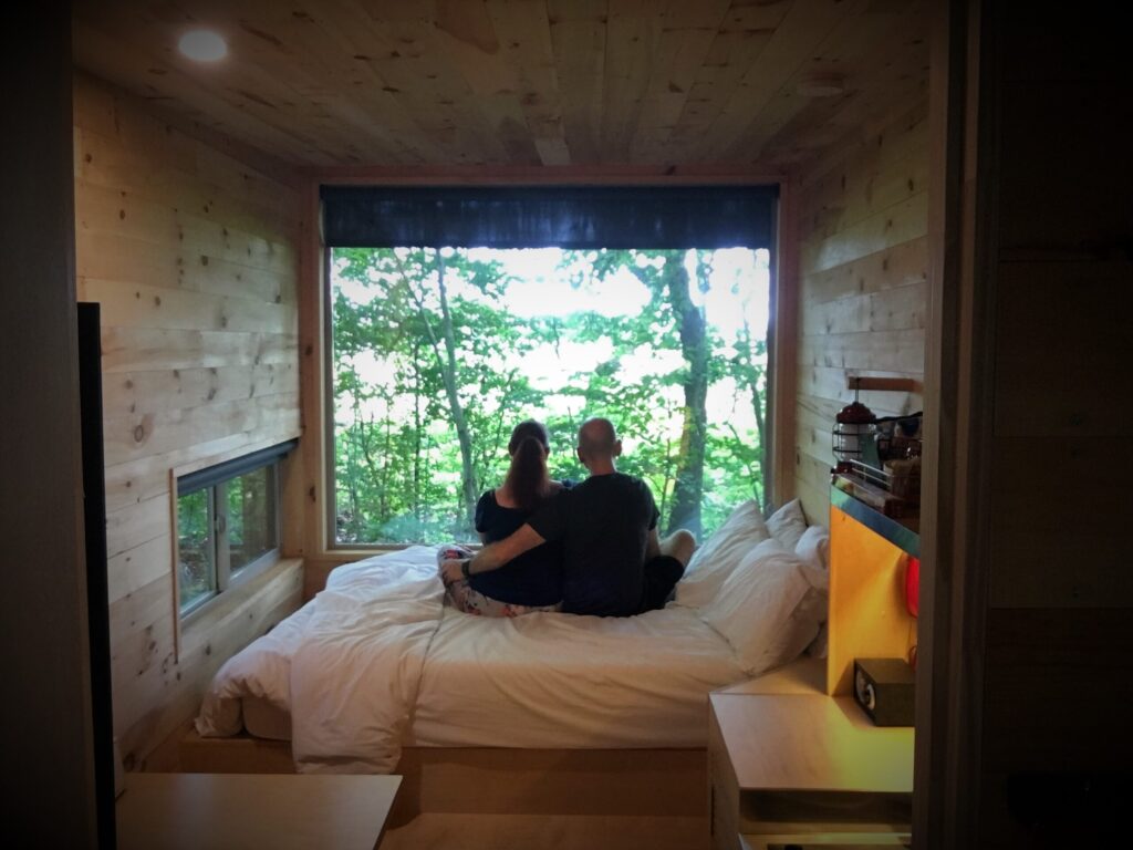 A Tiny Home in The Woods!