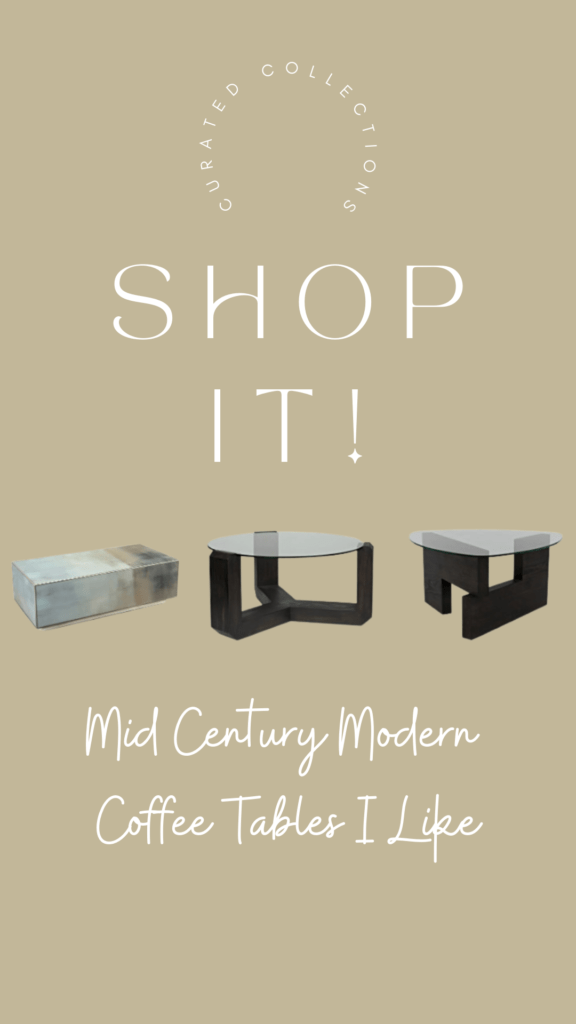 Shop Mid Century Modern Coffee Tables
