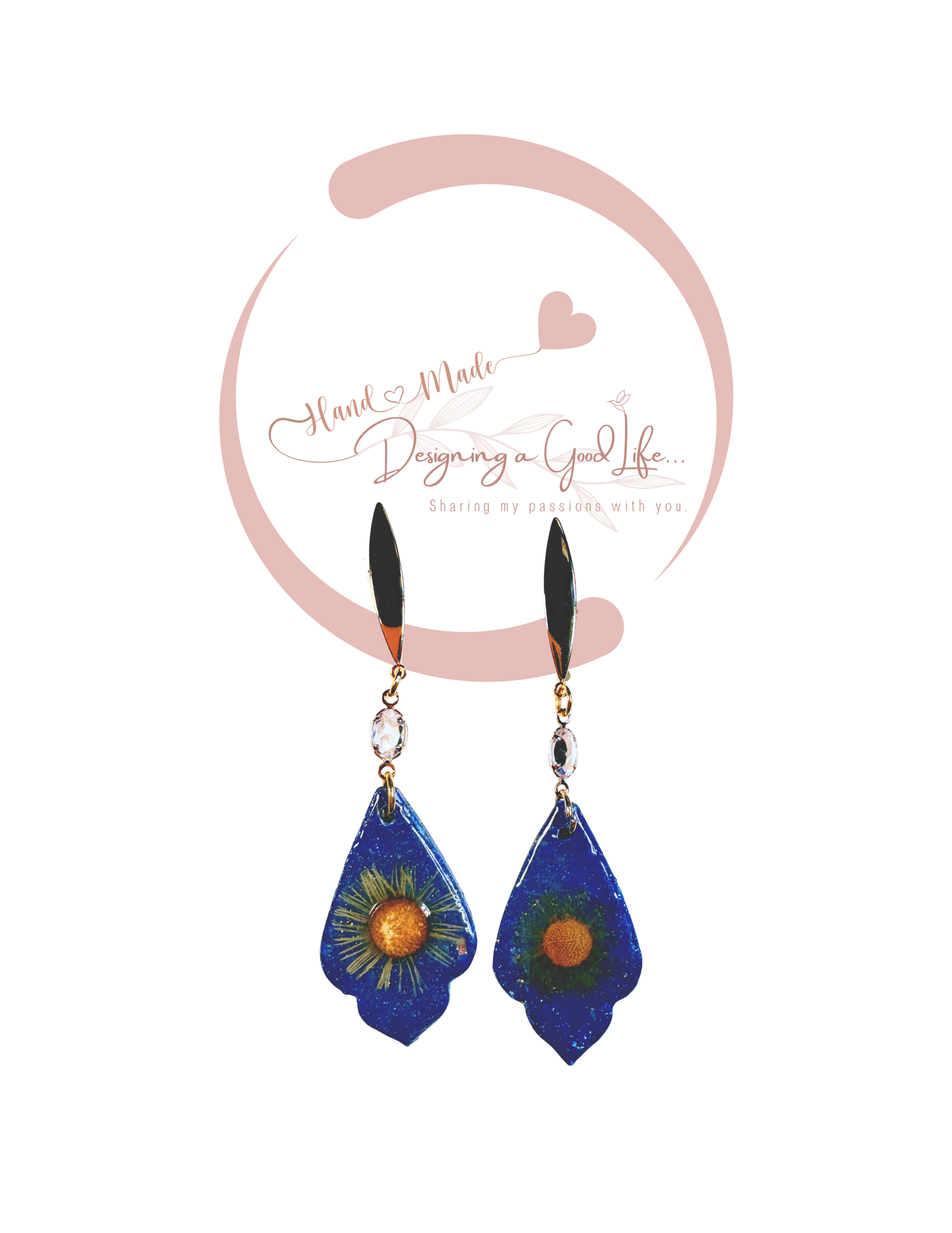 Nighttime Skies Collection A Polymer Clay Earrings